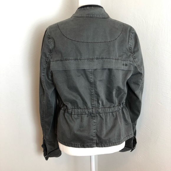 Anthropologie Hei Hei Gray Anorak Jacket - Picture 7 of 8